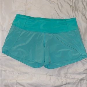 Lululemon speed shorts